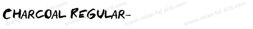 Charcoal Regular字体转换